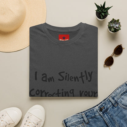 I'm Silently Correcting Your Grammar - Unisex Softstyle T-Shirt