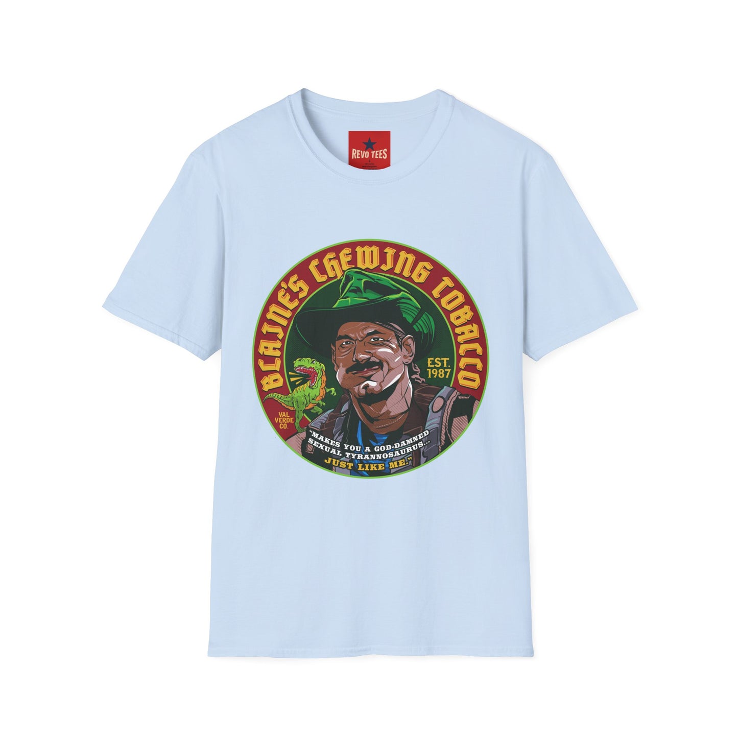 Vintage Cigarette Tobacco Graphic T-Shirt — Retro Smoker Logo Tee