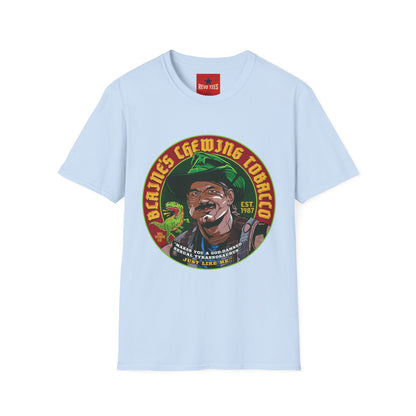 Vintage Cigarette Tobacco Graphic T-Shirt — Retro Smoker Logo Tee