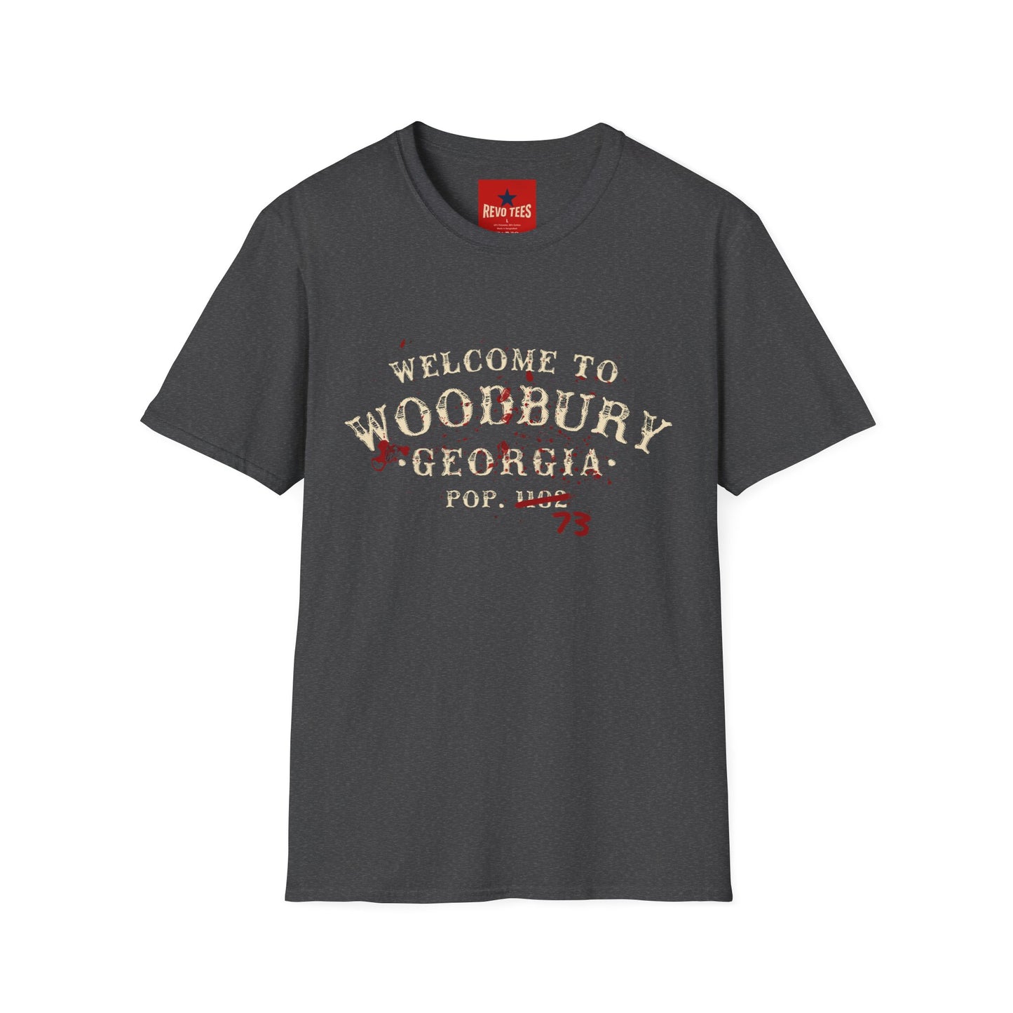 Welcome to Woodbury Georgia T‑Shirt — Vintage Small Town Tee