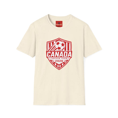 World Cup 2026 - Canada Soccer Team T‑Shirt — 2026 Crest Tee