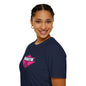 Beastie Girl T-Shirt — Retro Pink Logo Tee for Women