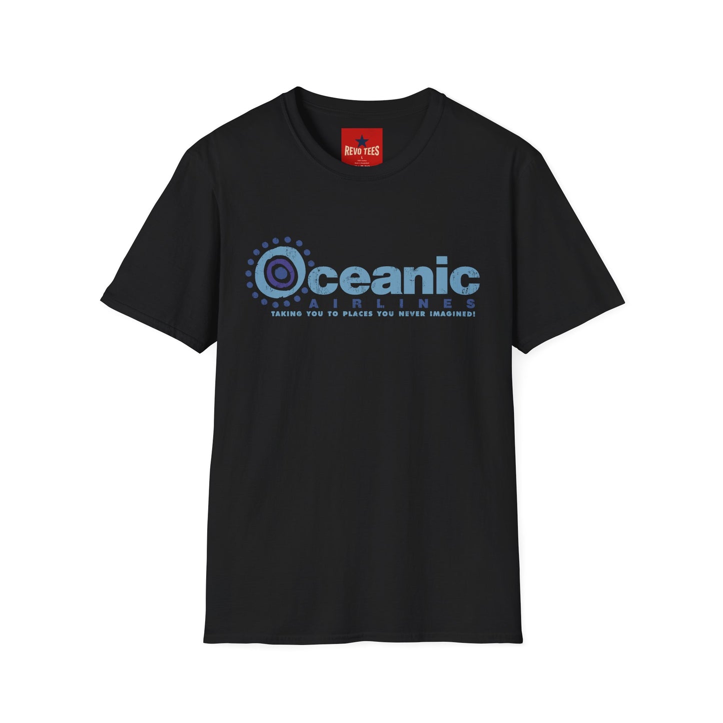 Oceanic Airlines T-Shirt — Vintage Coastal Travel Logo Tee