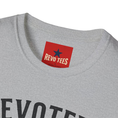 Revotees Graphic T-Shirt — "Revotees" Star Logo Tee (Est. 2026)