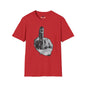 Revotees Graphic Grayscale Middle Finger Design T-Shirt - alternate view 11