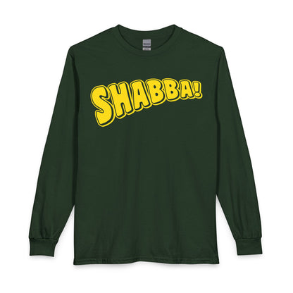 Revotees Shabba Retro Yellow Logo Long-Sleeve Shirt - alternate view 4