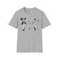 Revotees Banksy Graphic Retro Satirical Parade Design T-Shirt - alternate view 4