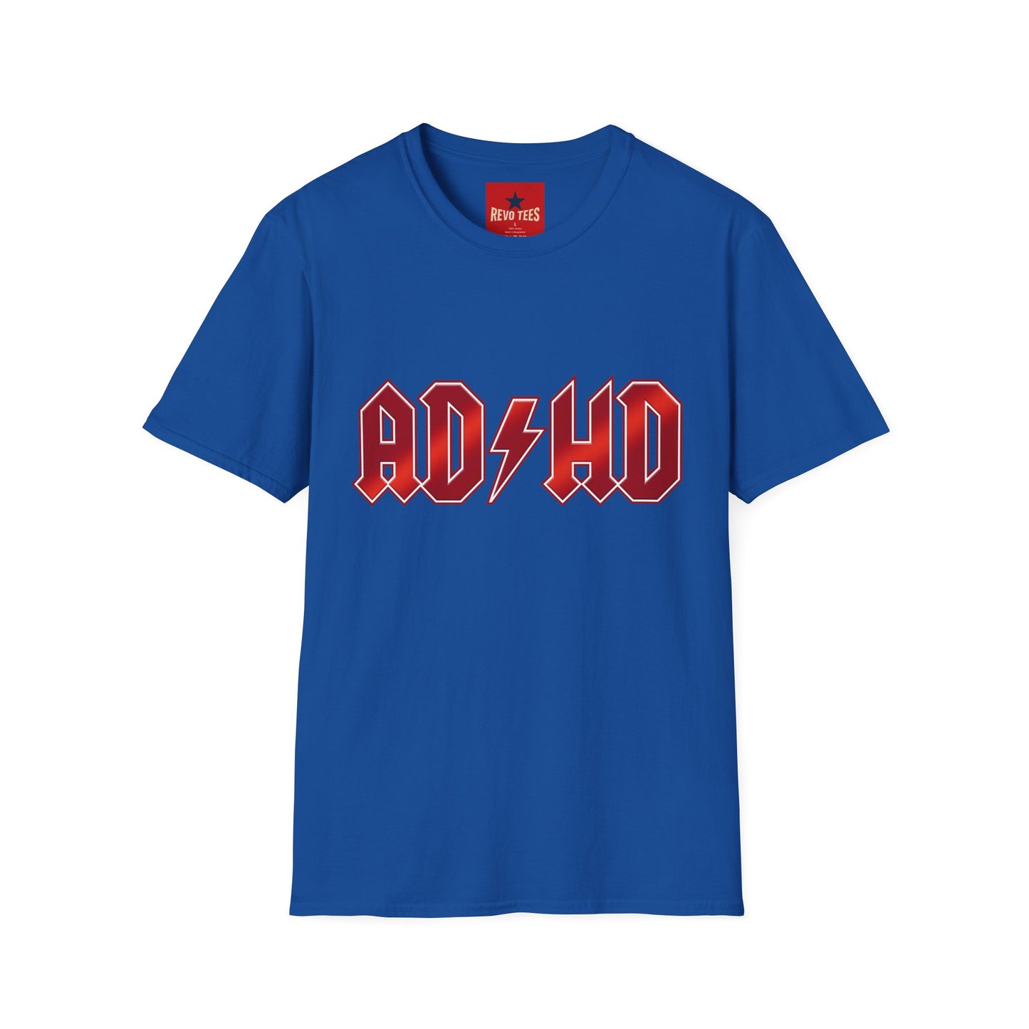 ADHD - Funny Unisex Softstyle T-Shirt