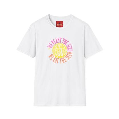 Here Comes The Sun - lyrics - Unisex Softstyle T-Shirt