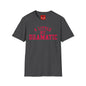 A Little Bit Dramatic T-Shirt — Playful Quote Graphic Tee