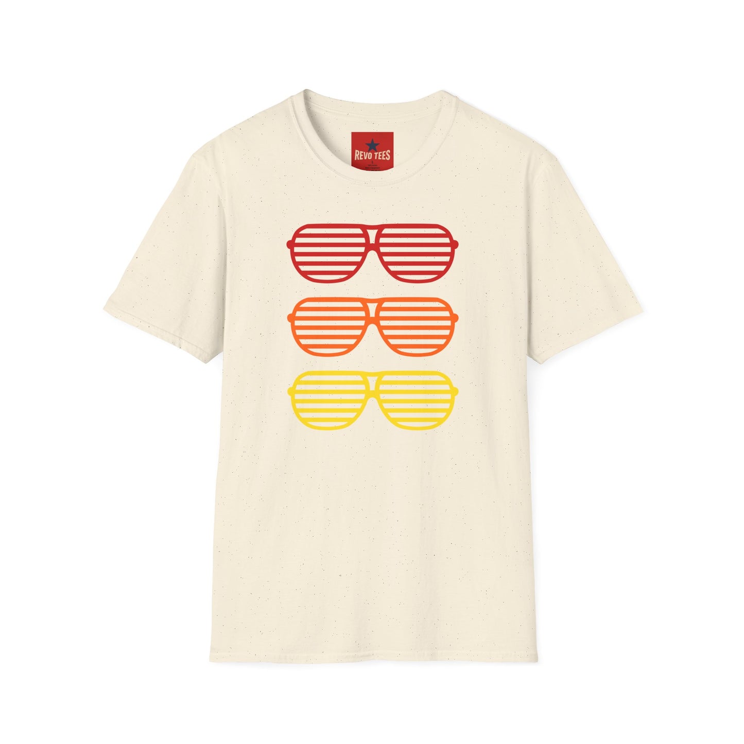 T-Shirt — Retro Shutter Shades Gradient Graphic