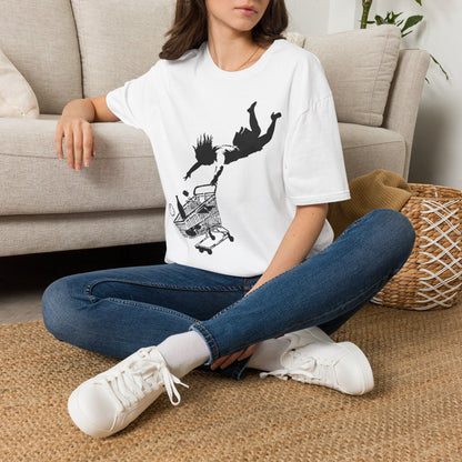 Banksy T-Shirt — Shop Til You Drop Silhouette Tee
