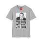 T-Shirt — "You Know Nothing Jon Snow" Graphic Tee (Sketch Portrait)