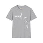 Revotees Beatles Zebra Crossing Funny Unisex Softstyle T-Shirt - alternate view 2