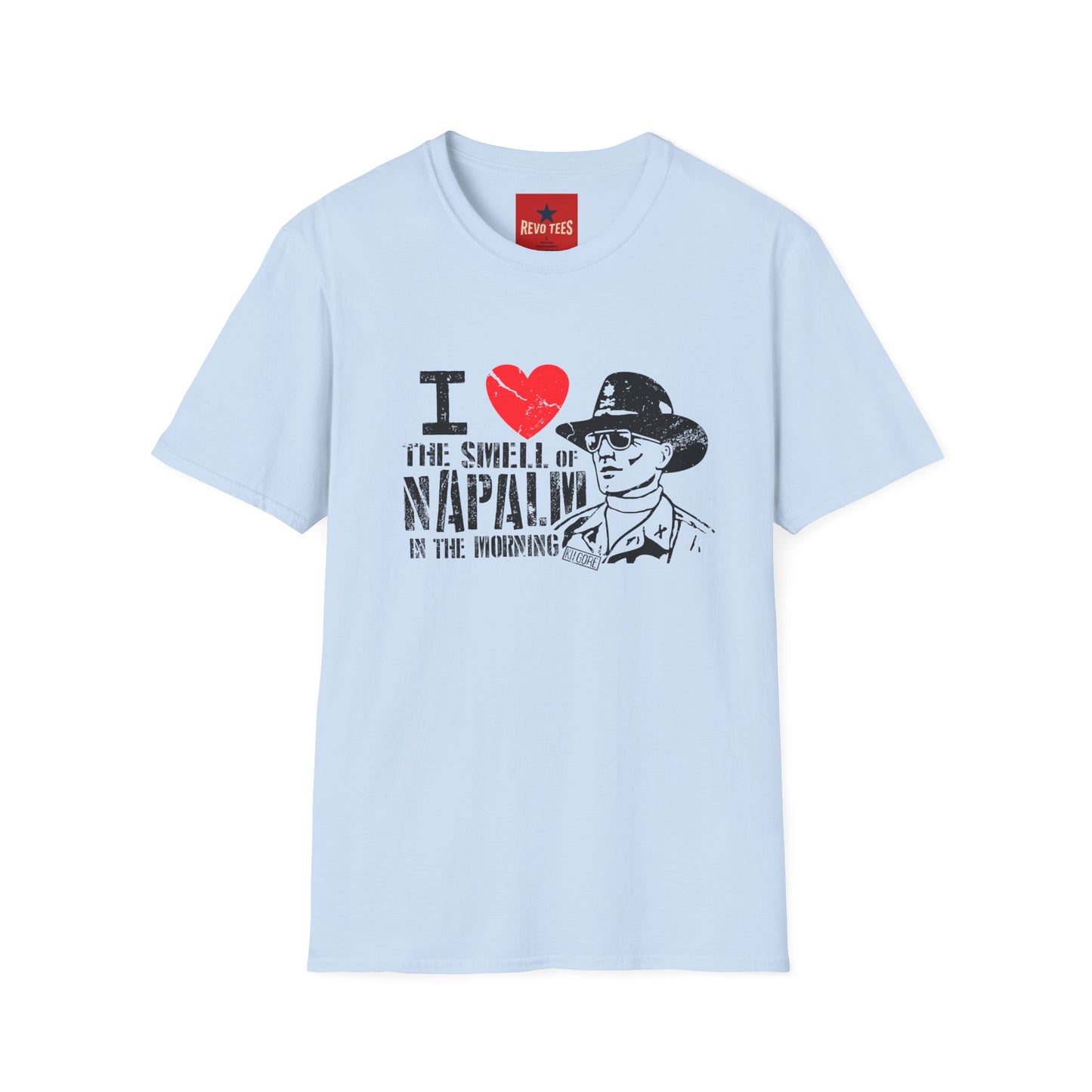 I  The Smell of Napalm T-Shirt — Retro Military Movie Quote Tee