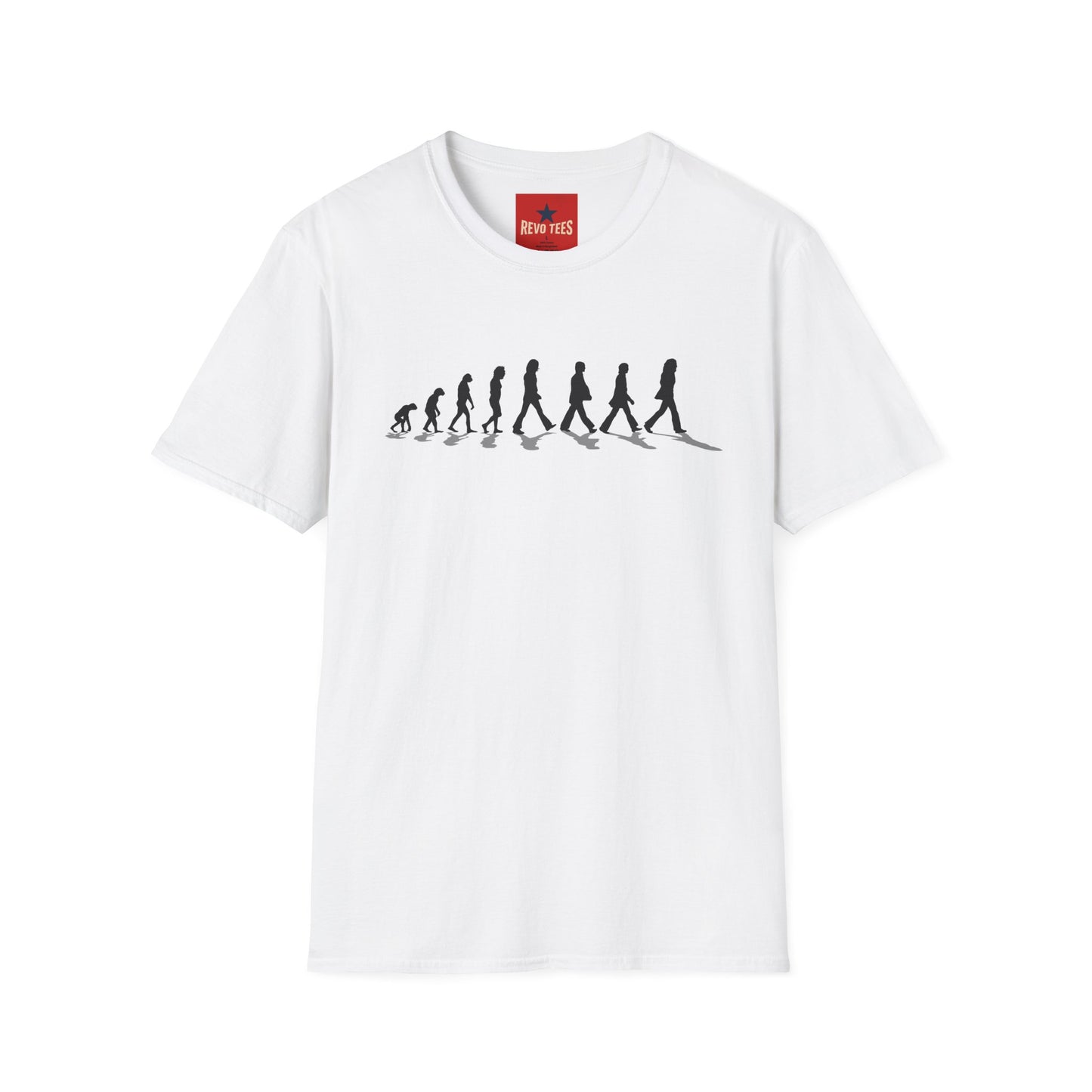 Evolution of Abby Road - The Beatles - Unisex Softstyle T-Shirt