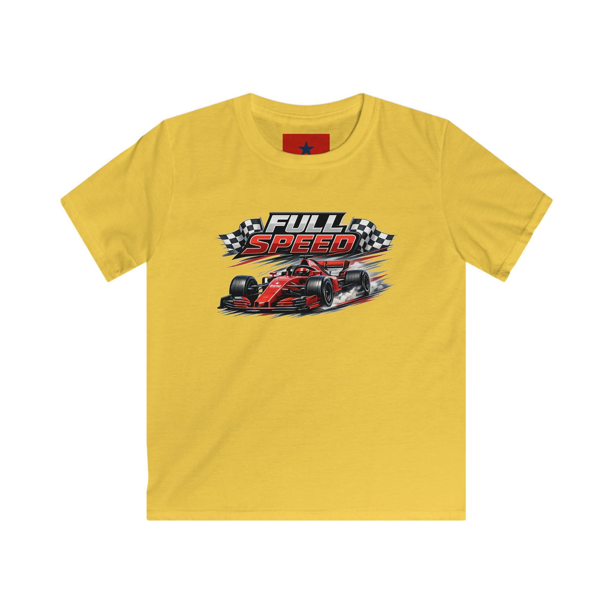 Revotees Kids Lil Trucker Monster Truck Kids Cute Off Road Cartoon Top T-Shirt - alternate view 6