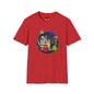 Retro Cartoon Monster Crew T-Shirt — 80s TV Horror Parody Graphic Tee