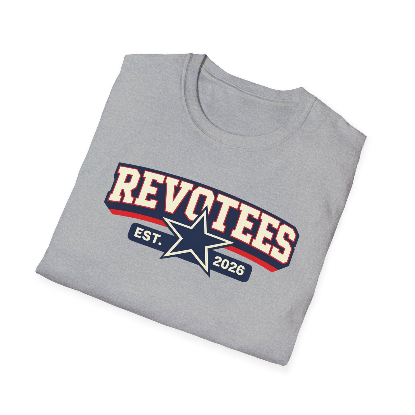 Revotees EST. 2026 Graphic T-Shirt — Retro Star Sports Logo