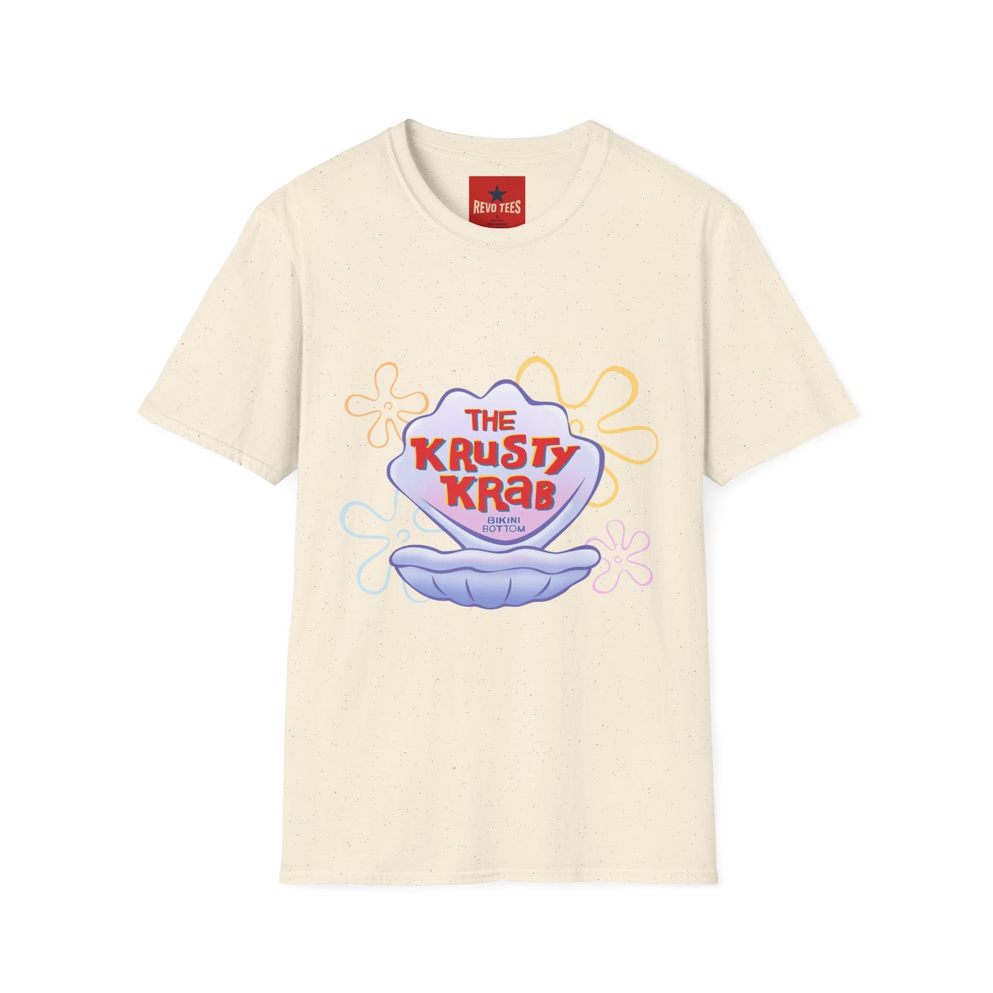Krusty Krab Logo T-Shirt — Retro Cartoon Seafood Shop Tee