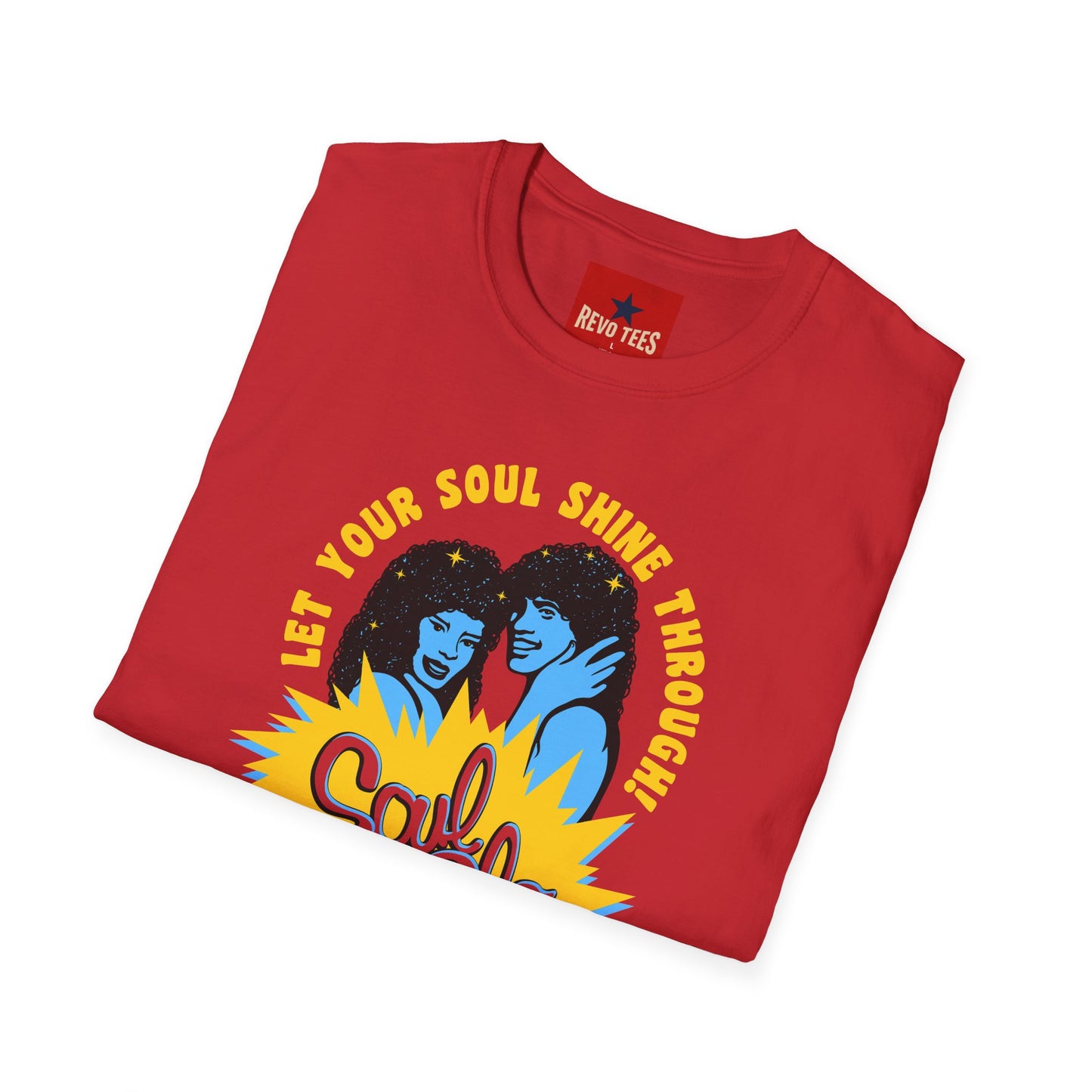 Soul Glo Retro Tee — "Let Your Soul Shine Through" 80s-Inspired Graphic T-Shirt