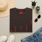 T-Shirt — Minimal Red Drip Eyeballs Graphic Tee