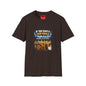 If You Empty Your Vowels Funny Graphic T-Shirt — Humorous Toilet Joke Tee