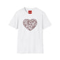 Ornate Floral Heart T-Shirt — Vintage Filigree Valentine Tee