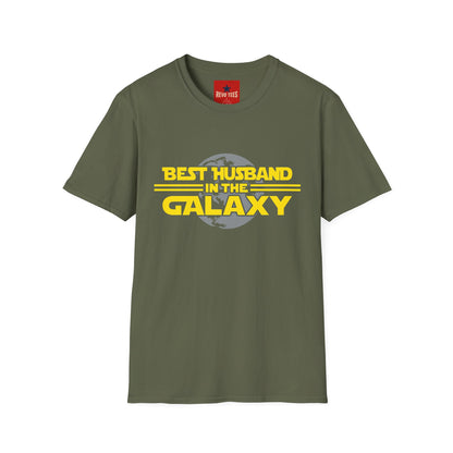 Best Husband in the Galaxy T-Shirt — Funny Sci‑Fi Gift for Him