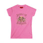 Saddle Up Sunshine Women's Tee — Cowgirl Saddle Graphic Tee
