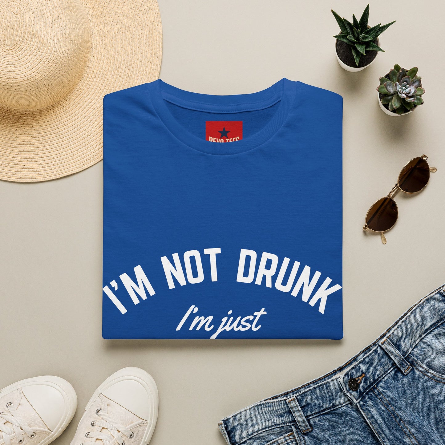 I'm Not Drunk - Unisex Softstyle T-Shirt
