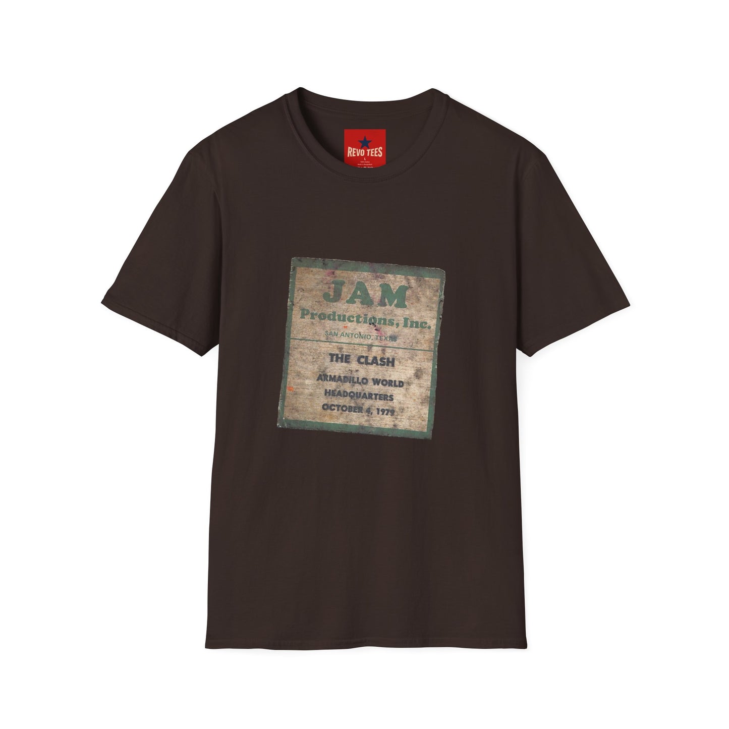 The Clash - San Antonio Fifth Tour - Unisex Softstyle T-Shirt
