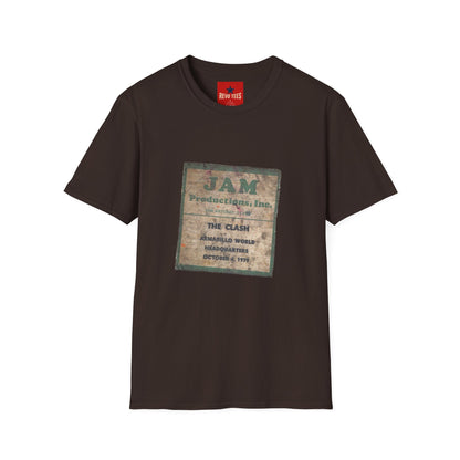The Clash - San Antonio Fifth Tour - Unisex Softstyle T-Shirt
