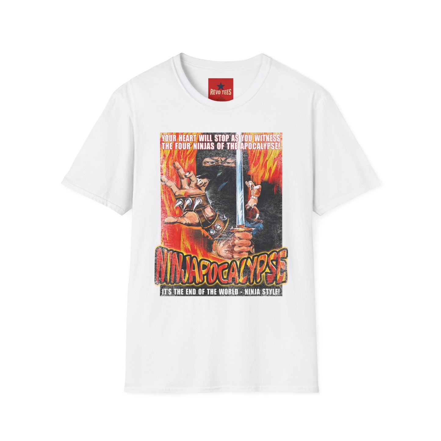 Apocalypse Ninjas T‑Shirt — Retro Movie Poster Graphic Tee