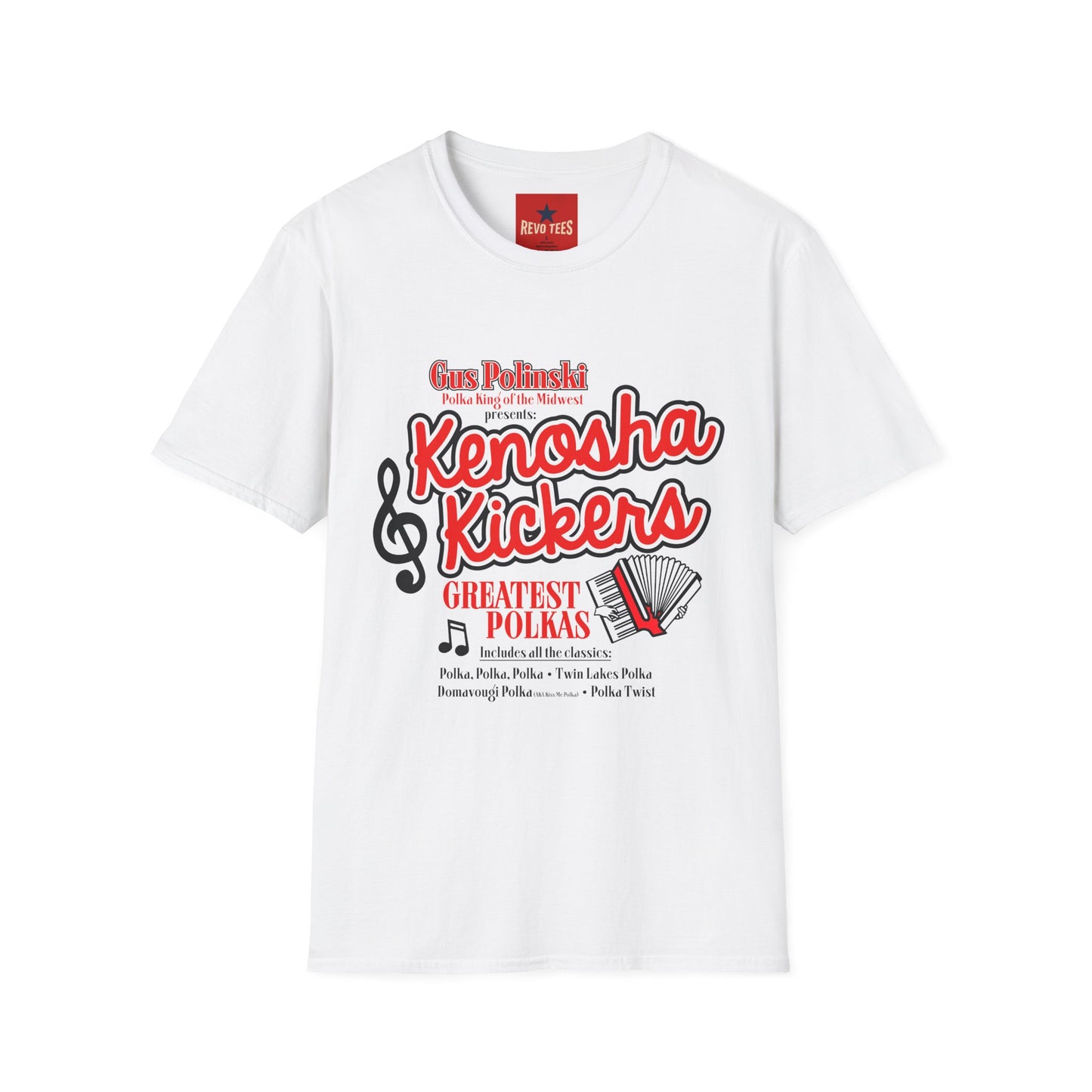 Kenosha Kickers Polka Band T‑Shirt