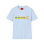 Retro Pixel Arcade T-Shirt — Pac-Man Style Pizza Game Tee