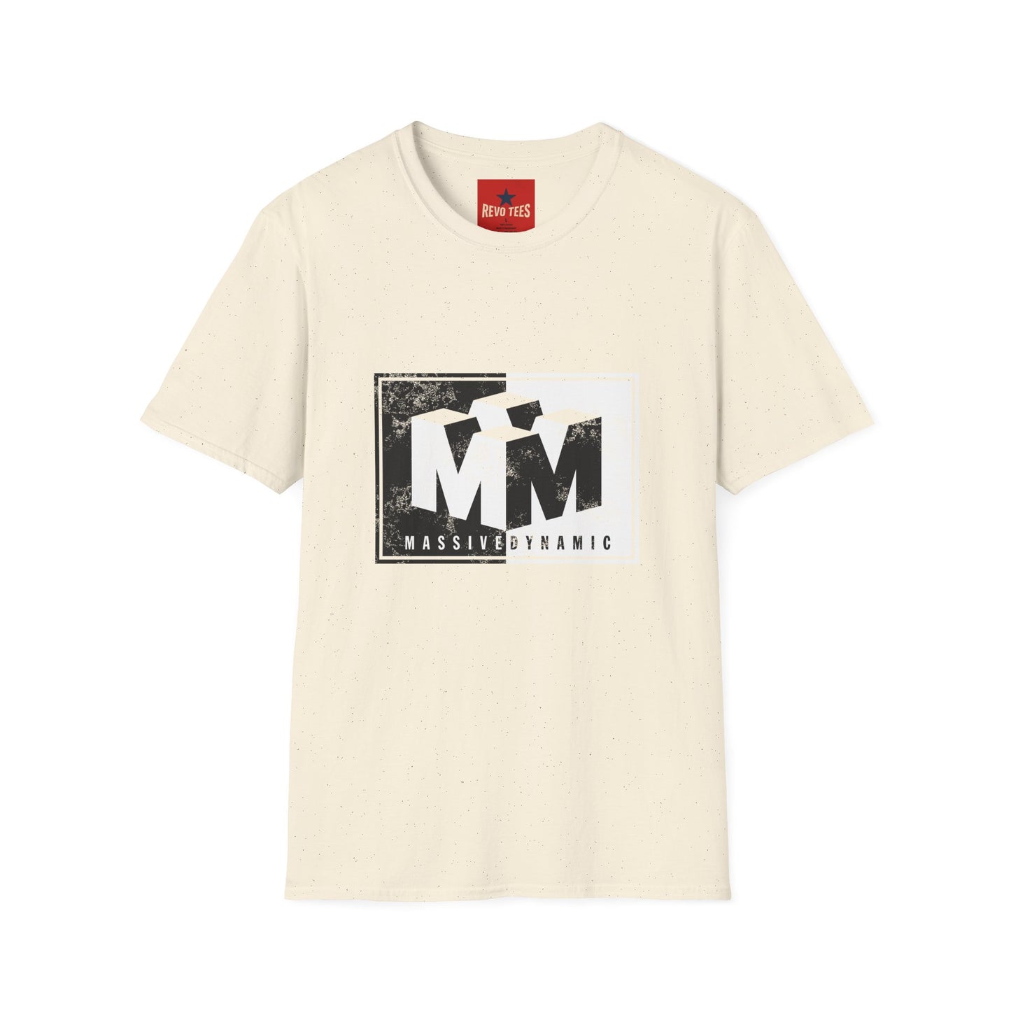 Massive Dynamic Logo T-Shirt — Distressed Graphic Tee