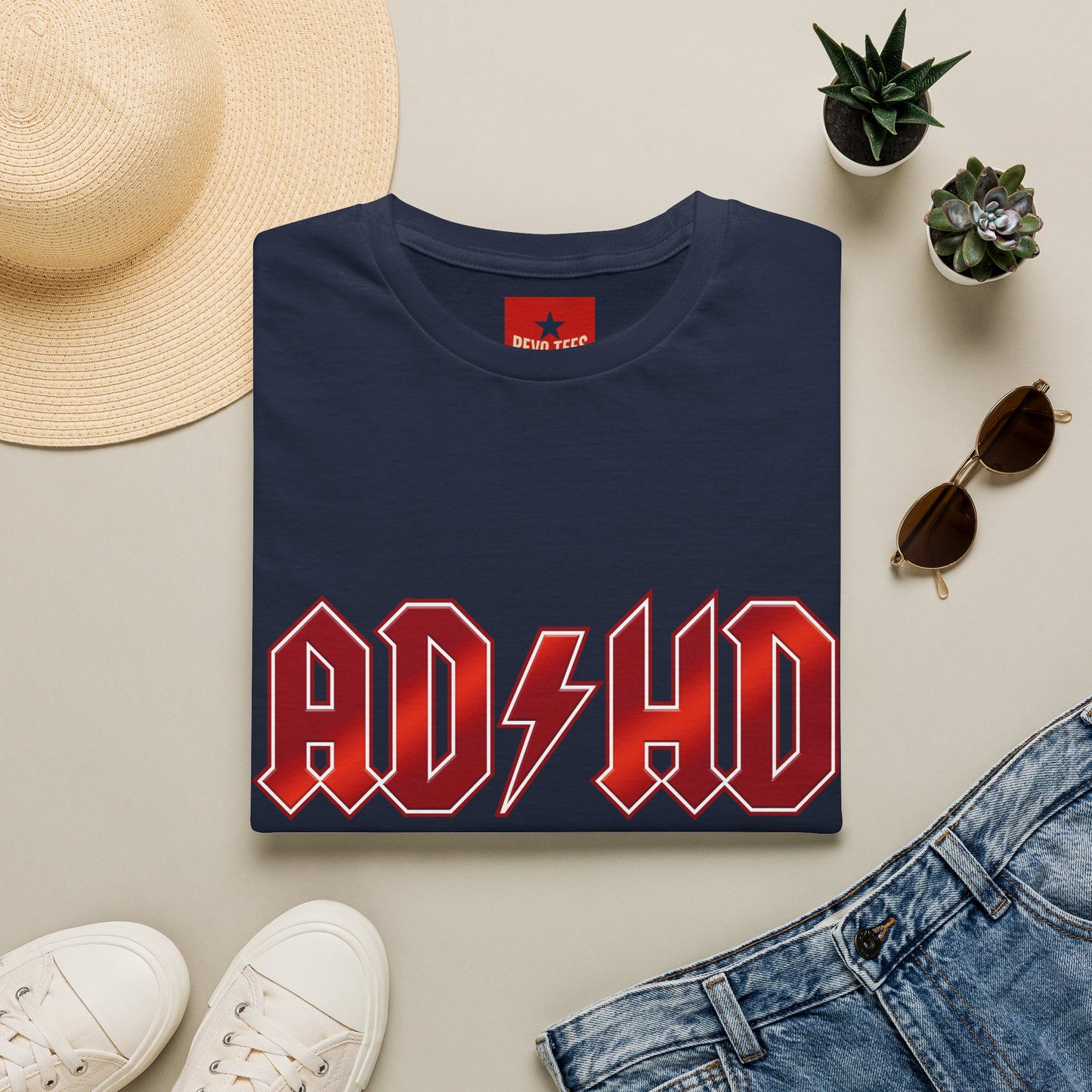 ADHD - Funny Unisex Softstyle T-Shirt