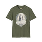REVOTEES Nordic Goddess T‑Shirt — Ethereal Viking Celestial Portrait Tee