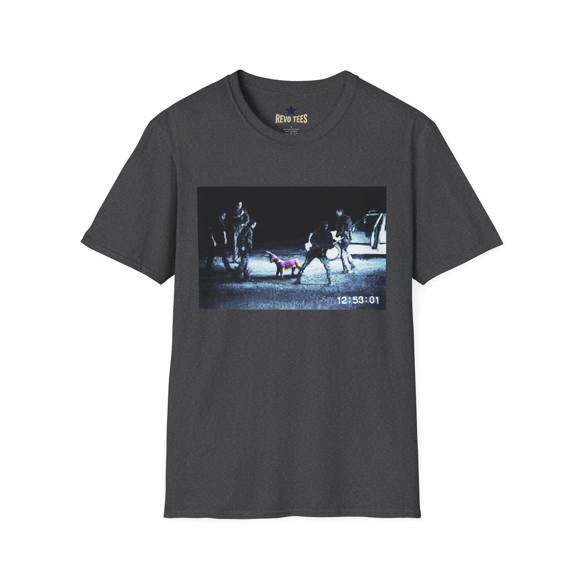 Revotees Banksy Moody Night Street Scene Graphic 12 05 01 T-Shirt - alternate view 7