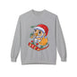 Christmas Skateboard — Santa Skateboarding Holiday Sweater Crewneck Sweatshirt