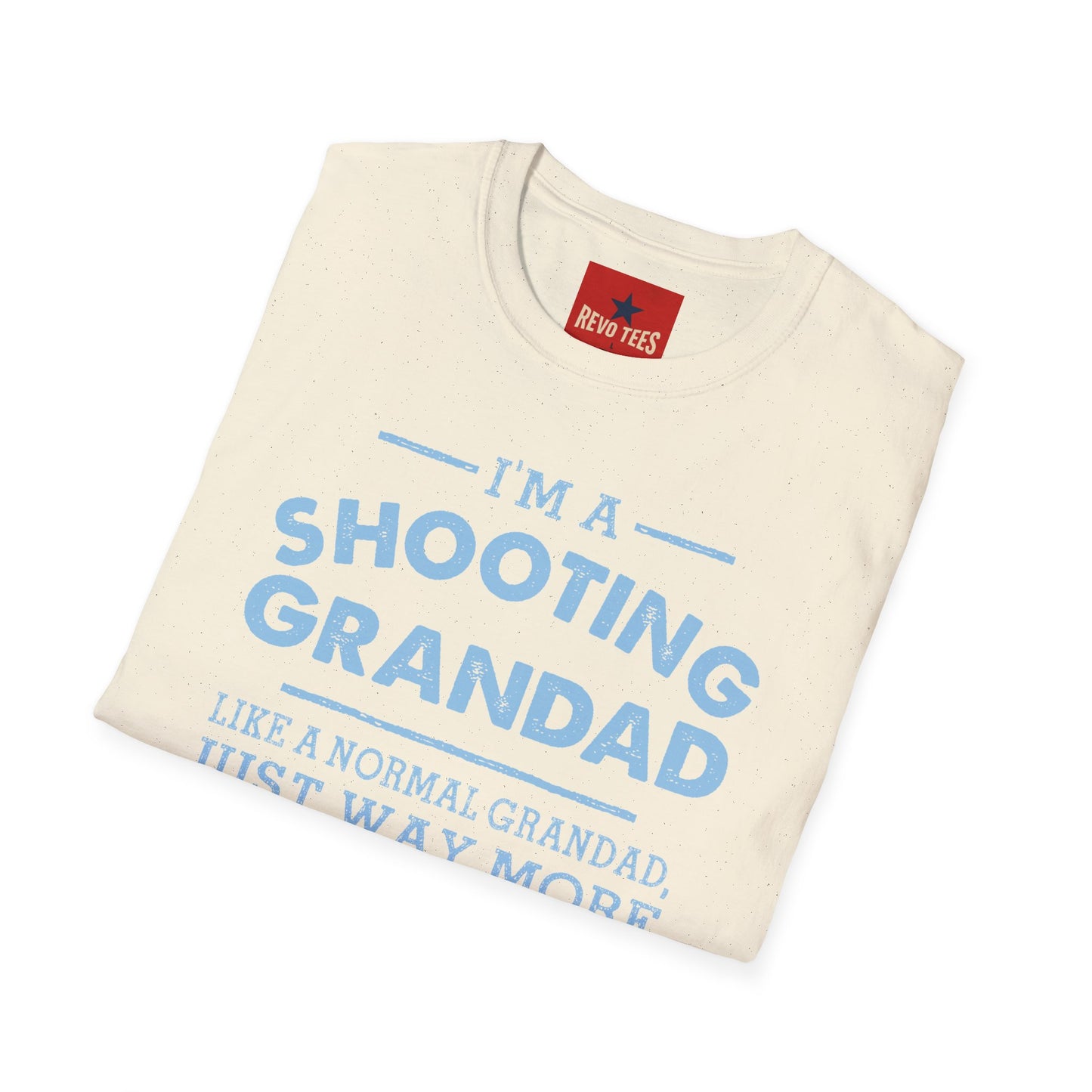 Shooting Grandad T‑Shirt — “I’m a Shooting Grandad” Funny Grandpa Gift