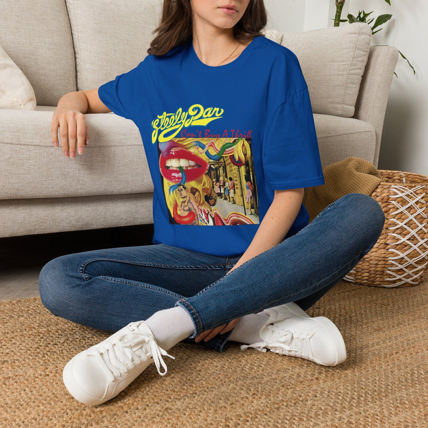 Steely Dan "Can't Buy a Thrill" Retro Album Art T-Shirt