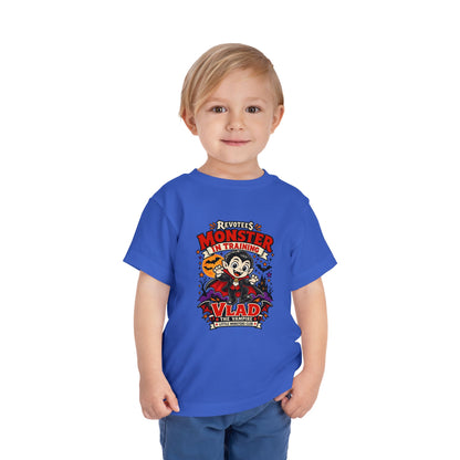 REVOTEES Toddler Monster In Training Tee — 'Vlad the Vampire' Halloween Kids Shirt