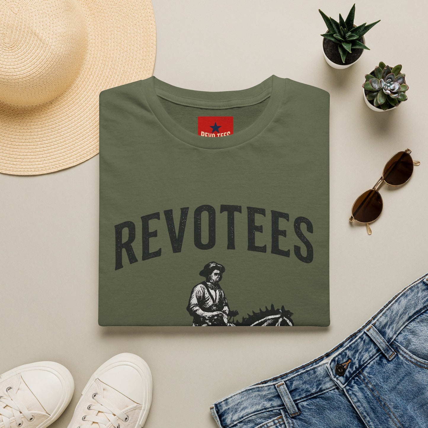 Revotees Vintage Western T-Shirt — Cowboy Horse Graphic Tee