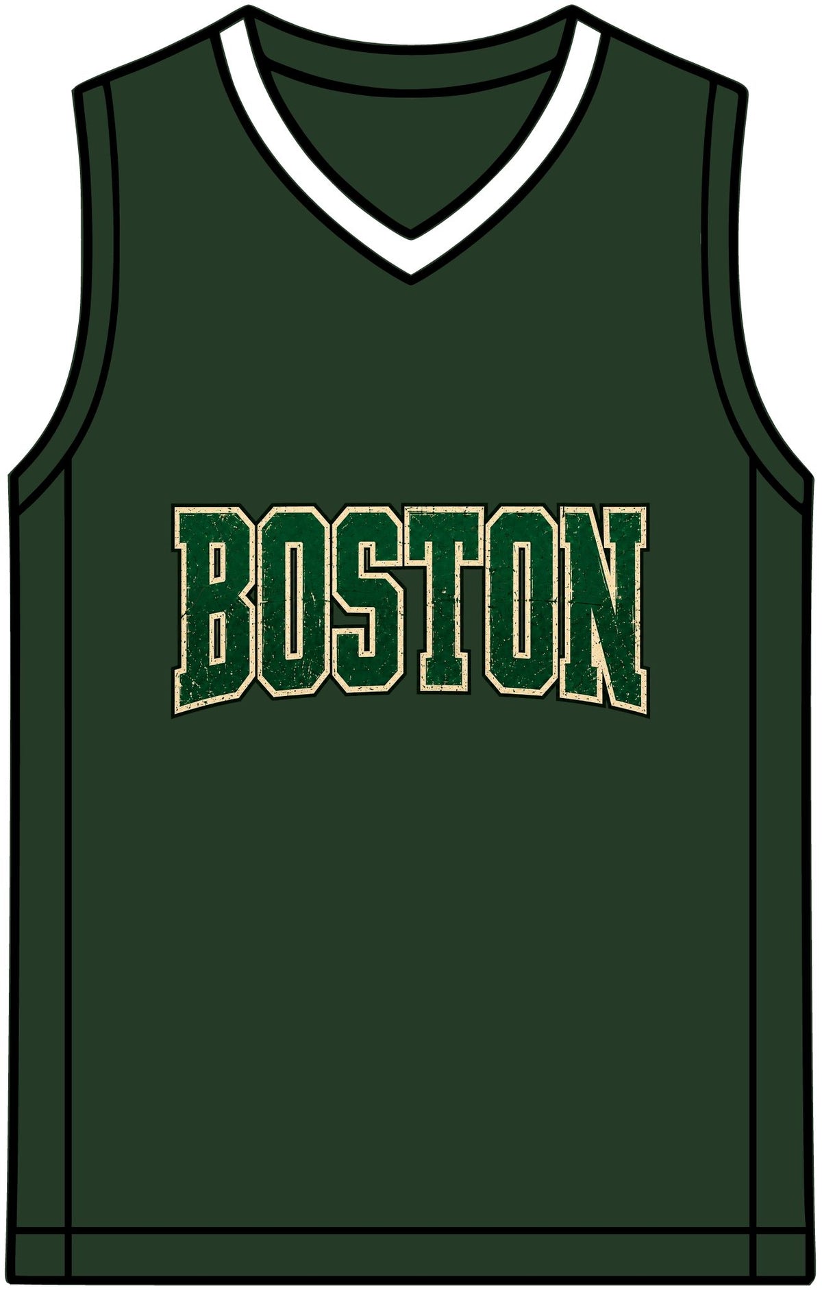 Boston Basketball Jersey