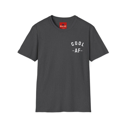 Cool AF T-Shirt — Minimal Chest Graphic Tee