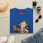 Junkrat-Inspired Gamer Tee — Cartoon Explosive Hero Graphic T-Shirt