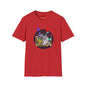 Retro Arcade Turtle Band T-Shirt — 'Rock On' Cartoon Gaming Tee
