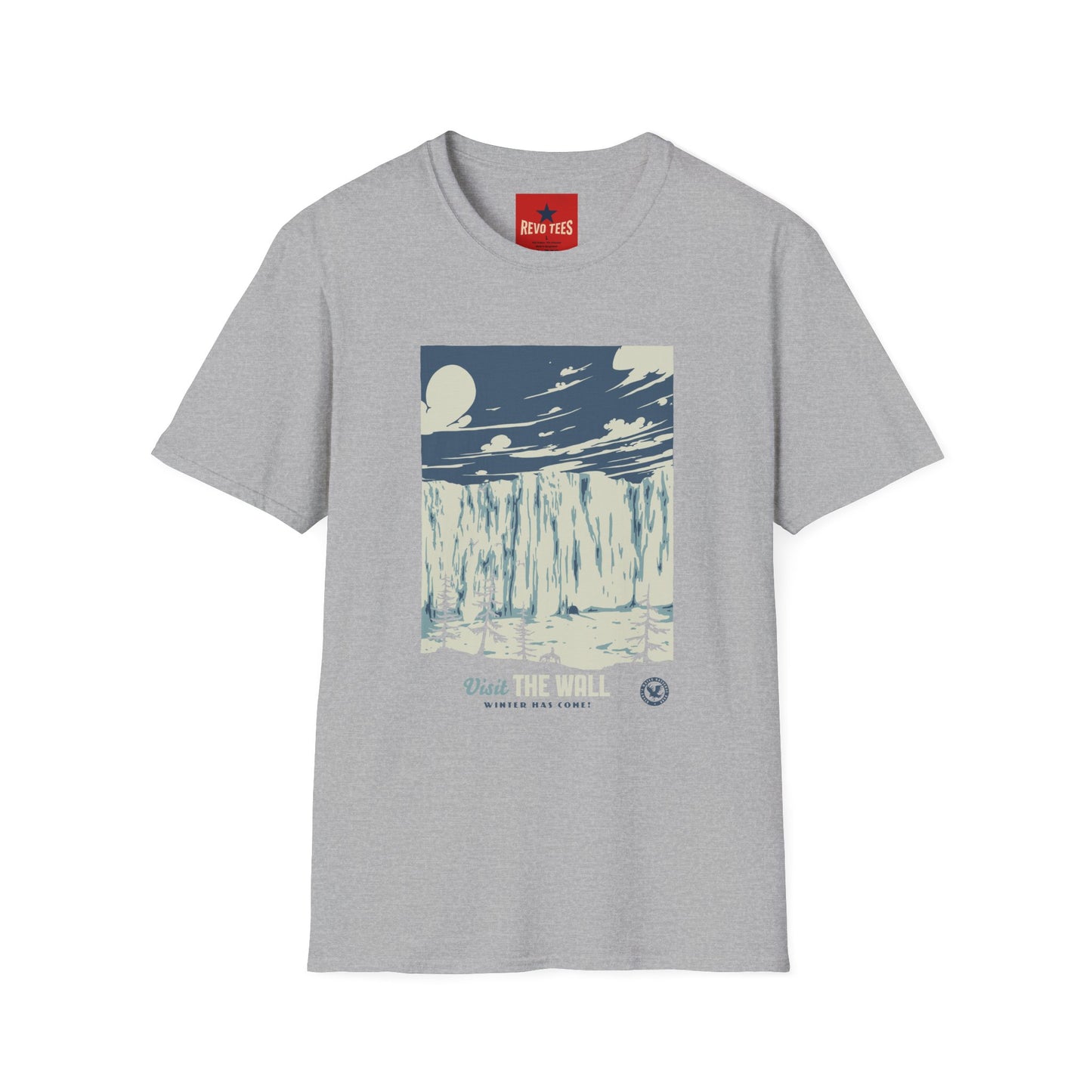 Visit The Wall Lord of the Rings Unisex Softstyle T-Shirt